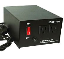 Автотрансформатор "Штиль" АТ 220/100-1,0-50 1,0 кВА (в черном корпусе) картинка